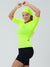 Women's Cycling Jersey Fit Pro Yellow by Savancini (4316)