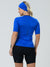Women's Cycling Jersey Fit Pro Blue by Savancini (4316)