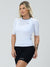 Women's Cycling Jersey Fit Pro White by Savancini (4316)
