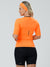 Women's Cycling Jersey Fit Pro Orange by Savancini (4316)