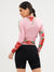 Women's Long Sleeve Cycling Jersey - Flowers Rose by Savancini (3309)