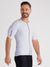 Men's Cycling Jersey Fit Pro White by Savancini(4110)