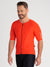 Men's Cycling Jersey Fit Pro Orange by Savancini(4110)