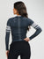Women's Long-Sleeve Cycling Jersey Evolution White by Savancini (3309)