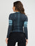 Women's Long-Sleeve Cycling Jersey Evolution Blue by Savancini (3309)