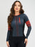 Women's Long-Sleeve Cycling Jersey Evolution Red by Savancini (3309)
