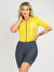 Women's Cycling Skinsuit - Gel Padding - Charcoal and Tibe Supreme by Savancini (SP470)