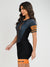 Women's Cycling Skinsuit - Gel Padding - Gray and Orange Evolution Savancini (3470)