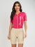 Women's Cycling Skinsuit - Gel Padding - Sand and Racy by Savancini (SP470)
