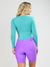 Women's Cycling Skinsuit - Gel Padding - Long Sleeve in Magic and Tame by Savancini (SP460)