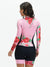Women's Long Sleeve Cycling Skinsuit - Rose Flowers Black by Savancini (3460FB)