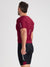 Men's Cycling Skinsuit Fit Pro Burgundy Savancini (4770-BD)