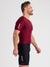 Men's Cycling Skinsuit Fit Pro Burgundy Savancini (4770-BD)