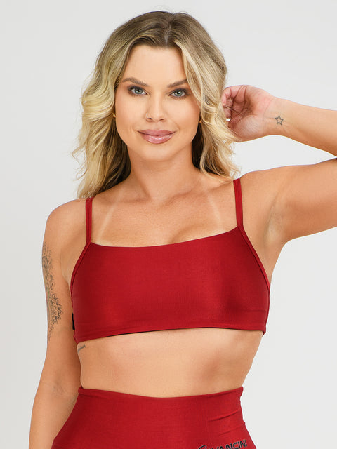 Women's Polyamide Top Red Star Savancini (ST200)