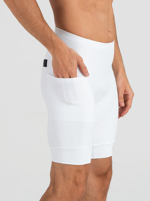 Savancini White Men´s Cycling Shorts (2005)