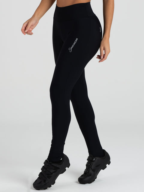 Savancini Women´s Black Cycling Tights (2350)
