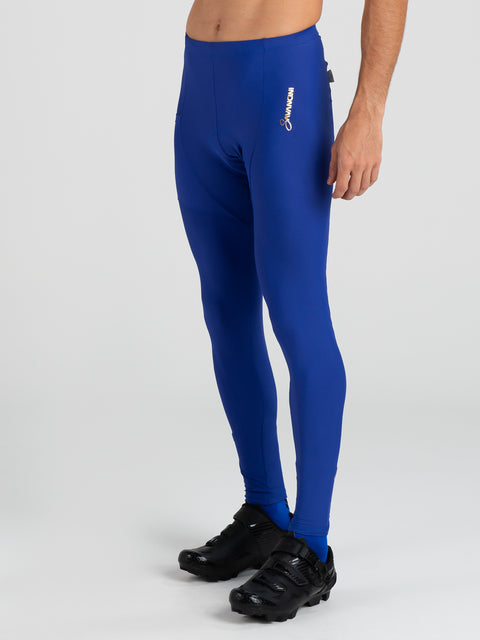 Savancini Men’s Blue Cycling Tights (2030)