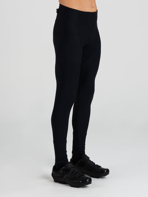 Savancini Men’s Black Cycling Tights (2030)